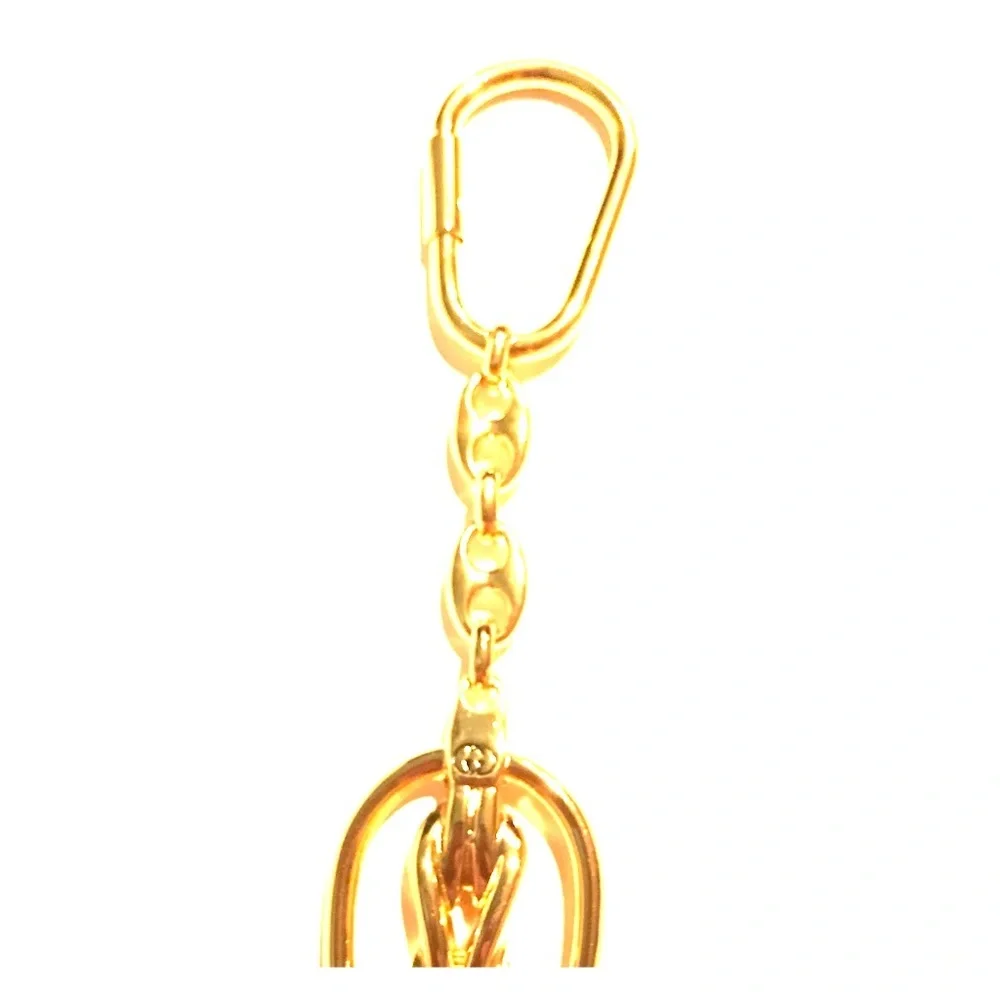 Gucci Gold Tone Key Holder